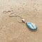 Larimar Teardrop Pendant - Tulsi