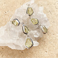 Lemon Quartz Multi Stone Drop Earrings - Melange