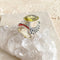 Lemon Quartz Mt Abu Ring