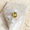 Lemon Quartz Cushion Cut Lila Ring