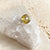 Lemon Quartz Cushion Cut Lila Ring