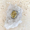 Lemon Quartz Rose Cut Mt Abu Ring