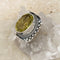 Lemon Quartz Mt Abu Ring