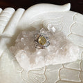 Lemon Quartz Oval Gemstone Ring - Surya