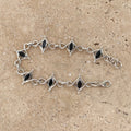 Onyx Marquise Gemstone Arizona Bracelet