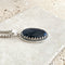 Onyx Oval Gemstone Pendant - Anjali