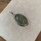 Prehnite Large Oval Pendant - Tulsi