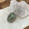 Prehnite Large Oval Pendant - Tulsi