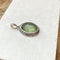 Prehnite Large Oval Pendant - Tulsi