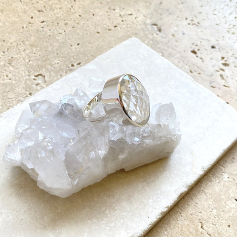 Quartz Crystal Ring - Solange