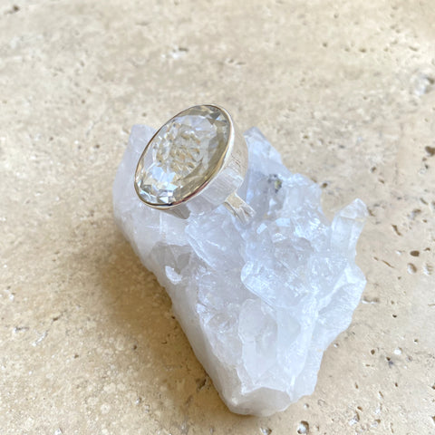 Quartz Crystal Ring - Solange