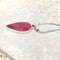 Ruby Red Quartz Teardrop Amrita Necklace