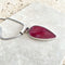 Ruby Red Quartz Teardrop Amrita Necklace