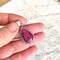 Ruby Red Quartz Teardrop Astrid Pendant