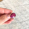 Ruby Red Quartz Teardrop Solange Ring