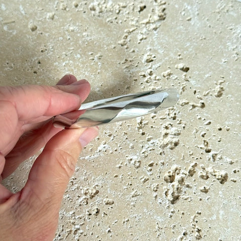 Silver Kutchi Hollow Bangle