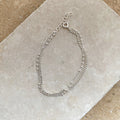 Silver Double Chain Bracelet / 01
