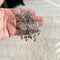 Silver Indian Earrings - Banjara Kundan