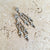 Silver & Seed Pearl Indian Earrings - Banjara Kundan