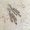 Silver & Seed Pearl Indian Earrings - Banjara Kundan