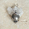 Vintage Silver Afghani Conical Pendant - Shiva Lingam