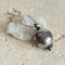 Vintage Silver Afghani Conical Pendant - Shiva Lingam