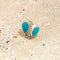 Turquoise Stud Earrings - Lola