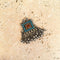 Vintage Silver, Turquoise & Carnelian Pendant