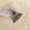 Vintage Silver & Carnelian Pendant