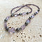 Amethyst & Artisan Bead Necklace