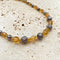 Citrine & Opal Beaded Necklace