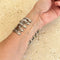 Vintage Tekke Gilded Silver Carnelian Bangle from Turkmenistan
