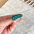 Emerald Green Quartz Long Oval Ring - Jyoti