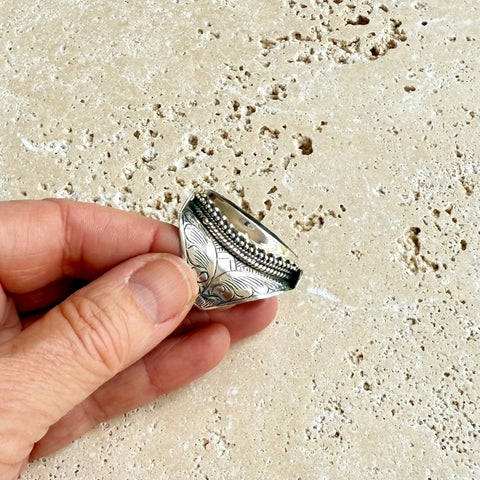 Labradorite Large Marquise Devani Ring