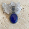 Lapis Lazuli Large Oval Pendant - Samarqand