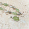 Prehnite & Crystal Quartz Beaded Necklace