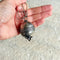 Vintage Silver Afghani Conical Pendant - Shiva Lingam