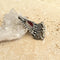 Vintage Silver & Carnelian Pendant