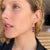 Garnet Triple Gem Earrings - Amrita