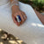 Sapphire Quartz Ring with elegant marquise gemstone- Devani