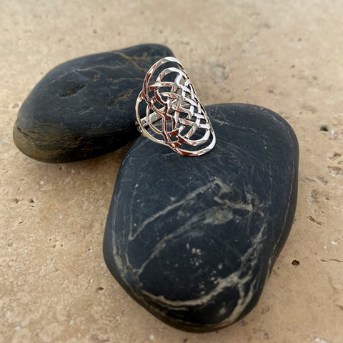 Sterling Silver Ring - Celtic Knot