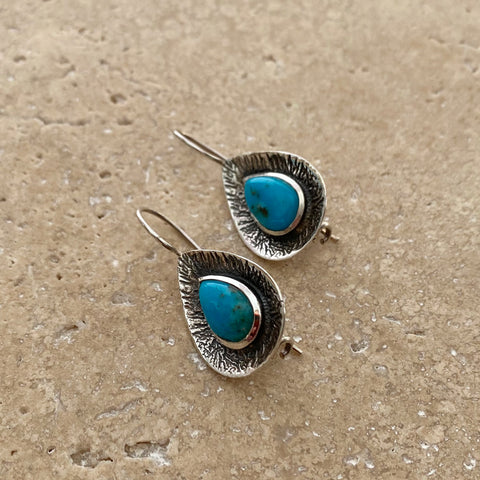 Turquoise Earrings - Nido