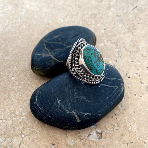 Turquoise Ring - Tibet