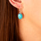 Turquoise Earrings - Lace
