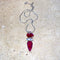 Ruby Quartz & Pearl Necklace - Amrita