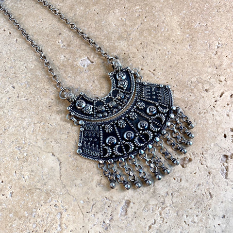 Sterling Silver Necklace - Banjara Orion