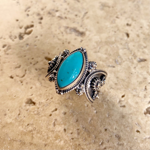 Turquoise Ring - Marquise