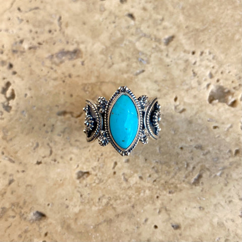 Turquoise Ring - Marquise